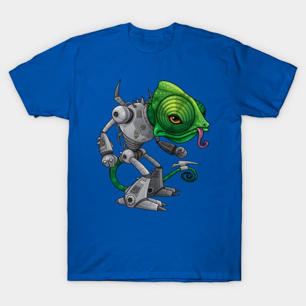 Chameleozoid T-Shirt by fizzgig